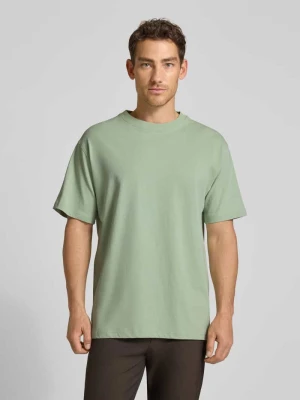 t-shirt o kroju relaxed fit z czystej bawełny model 'MAARKOS HEAVY WEIGHT' ARMEDANGELS