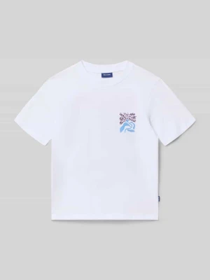 T-shirt o kroju relaxed fit z czystej bawełny model 'MEMPHIS' Only & Sons