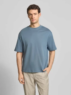 T-shirt o kroju relaxed fit z czystej bawełny Model 'RELEXASPEN' Selected Homme