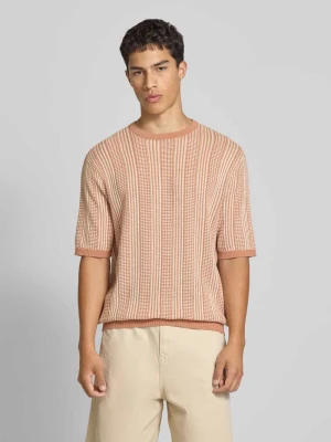 T-shirt o kroju relaxed fit z czystej bawełny Only & Sons