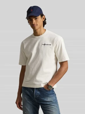 T-shirt o kroju relaxed fit z czystej bawełny Polo Ralph Lauren Złamany biały