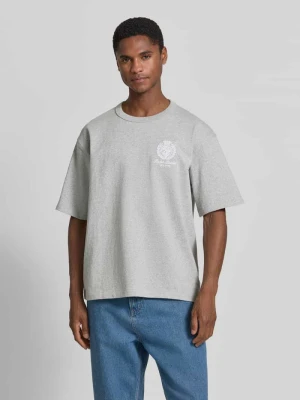 T-shirt o kroju relaxed fit z czystej bawełny Polo Ralph Lauren Średnioszary