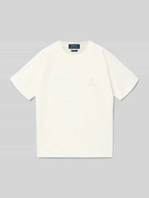 T-shirt o kroju relaxed fit z czystej bawełny Polo Ralph Lauren Teens