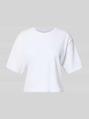t-shirt o kroju relaxed fit z czystej bawełny Puma Jasnoszary