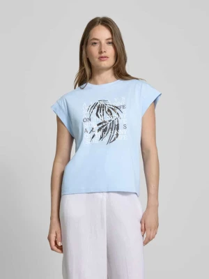T-shirt o kroju relaxed fit z czystej bawełny s.Oliver RED LABEL
