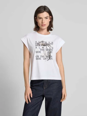 T-shirt o kroju relaxed fit z czystej bawełny s.Oliver RED LABEL