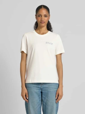 T-shirt o kroju relaxed fit z czystej bawełny s.Oliver RED LABEL