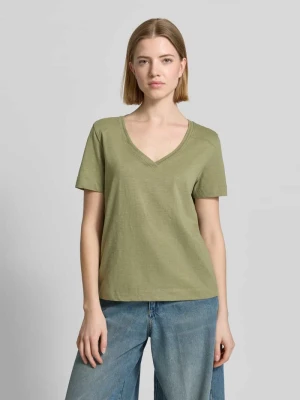 t-shirt o kroju relaxed fit z czystej bawełny s.Oliver RED LABEL
