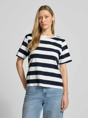 T-shirt o kroju relaxed fit z czystej bawełny Tom Tailor
