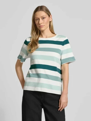 T-shirt o kroju relaxed fit z czystej bawełny Tom Tailor