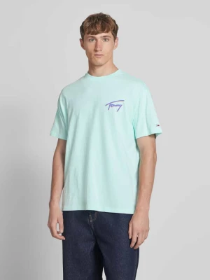 T-shirt o kroju relaxed fit z czystej bawełny Tommy Jeans
