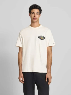 T-shirt o kroju relaxed fit z czystej bawełny Tommy Jeans
