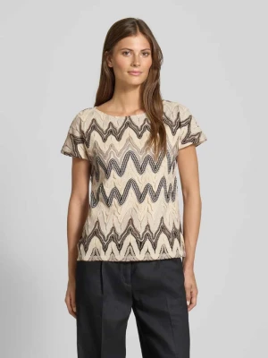 T-shirt o kroju relaxed fit z dzianiny dżersejowej s.Oliver BLACK LABEL