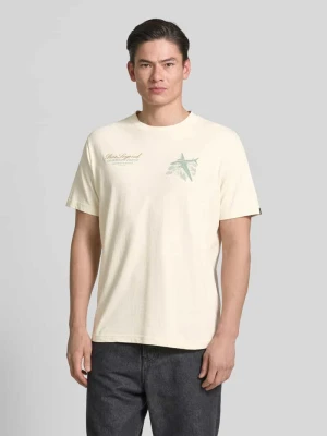 t-shirt o kroju relaxed fit z logo w formie nadruków i okrągłym dekoltem PME Legend