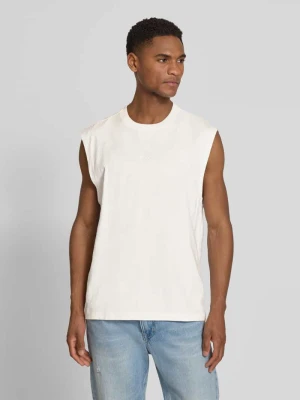 t-shirt o kroju relaxed fit z mieszanka bawełny model 'TE_SURF' Boss Orange