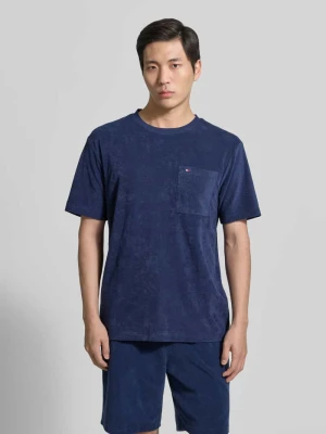 t-shirt o kroju relaxed fit z mieszanki bawełnianej model 'TOWELLING T-SHIRT' Tommy Hilfiger