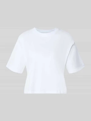 t-shirt o kroju relaxed fit z mieszanki bawełny Fabletics Biały
