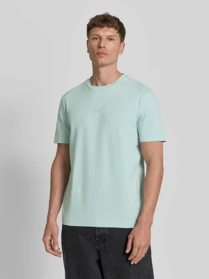 T-shirt o kroju relaxed fit z mieszanki bawełny model 'TCHUP' Boss Orange