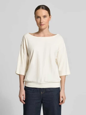 t-shirt o kroju relaxed fit z mieszanki konopi LANIUS