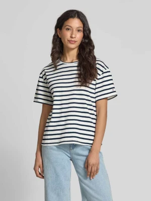 T-shirt o kroju relaxed fit z mieszanki lnu i bawełny Tommy Hilfiger
