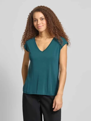 T-shirt o kroju relaxed fit z mieszanki modalu model 'KAMALA' Pieces