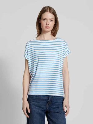 T-shirt o kroju relaxed fit z mieszanki wiskozy i elastanu s.Oliver RED LABEL