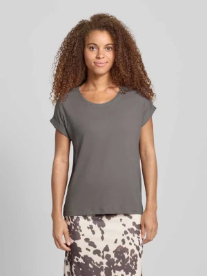 T-shirt o kroju relaxed fit z mieszanki wiskozy model ‘MOSTER’ Only