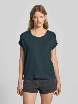 T-shirt o kroju relaxed fit z mieszanki wiskozy model ‘MOSTER’ Only
