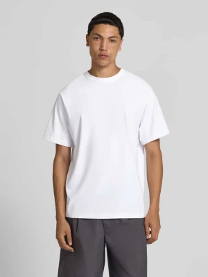 t-shirt o kroju relaxed fit z nadrukiem z logo ANNARR Biały