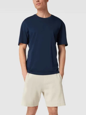Zdjęcie produktu T-shirt o kroju relaxed fit z nadrukiem z logo marki HUGO