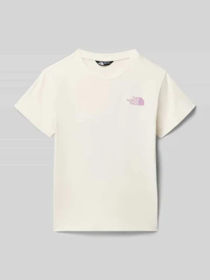 t-shirt o kroju relaxed fit z nadrukiem z logo model 'Voyage' The North Face