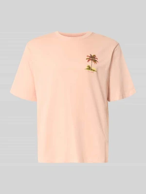 t-shirt o kroju relaxed fit z nadrukiem z motywem model 'Vintage' jack & jones