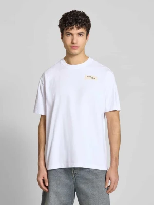 t-shirt o kroju relaxed fit z naszywką z logo G-Star Raw Biały