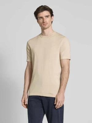 T-shirt o kroju relaxed fit z okrągłym dekoltem lindbergh