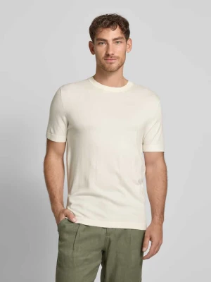 T-shirt o kroju relaxed fit z okrągłym dekoltem lindbergh