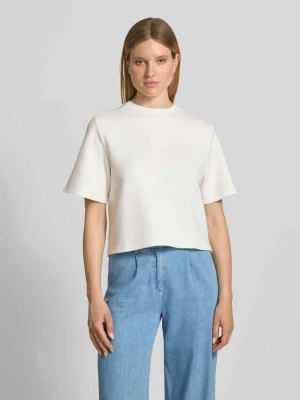T-shirt o kroju relaxed fit z okrągłym dekoltem model 'Maelee' MSCH Copenhagen