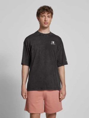 T-shirt o kroju relaxed fit z wyhaftowanym logo Champion