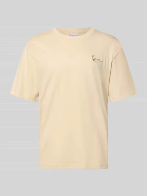 t-shirt o kroju relaxed fit z wyhaftowanym logo Karl Kani