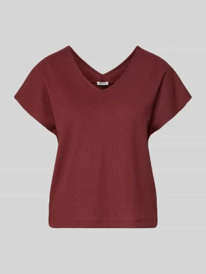 t-shirt o kroju relaxed fit ze wzorem na całej powierzchni s.Oliver RED LABEL