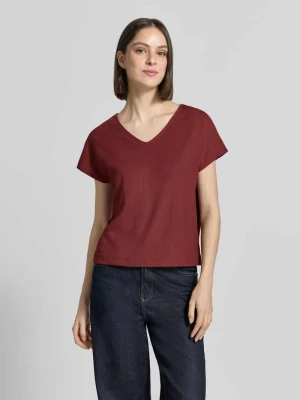 t-shirt o kroju relaxed fit ze wzorem na całej powierzchni s.Oliver RED LABEL