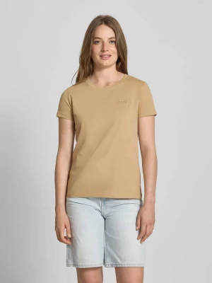 T-shirt o kroju slim fit z czystej bawełny model ‘ESOGO’ Boss Orange
