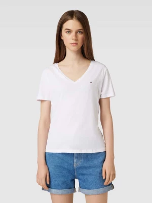 T-shirt o kroju Slim Fit w zestawie 2 szt. Tommy Jeans