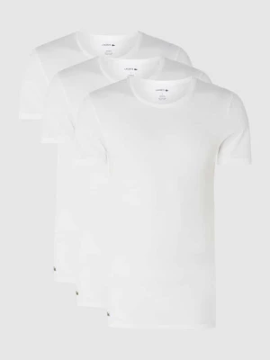 T-shirt o kroju slim fit z bawełny w zestawie 3 szt. Lacoste