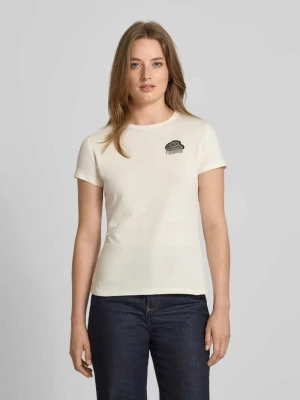 T-shirt o kroju Slim Fit z czystej bawełny Boss Orange