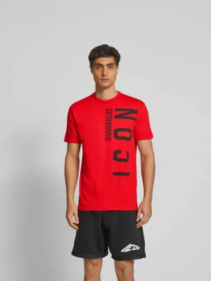 T-shirt o kroju Slim Fit z czystej bawełny Dsquared2