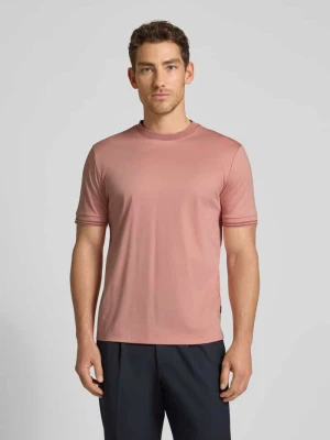 t-shirt o kroju slim fit z czystej bawełny model 'H-TESSLER 238' Boss
