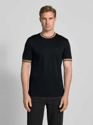 T-shirt o kroju slim fit z czystej bawełny model ‘TESSLER 200’ Boss
