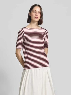 T-shirt o kroju slim fit z czystej bawełny s.Oliver RED LABEL