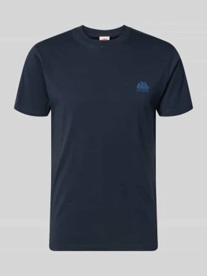 T-shirt o kroju slim fit z czystej bawełny Sundek