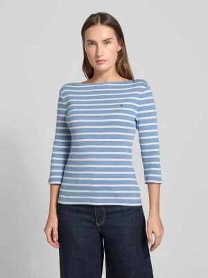 T-shirt o kroju Slim Fit z czystej bawełny Tommy Hilfiger